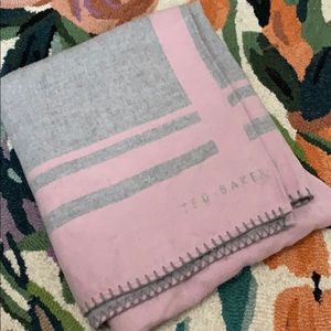 Grey and pink ted baker poncho